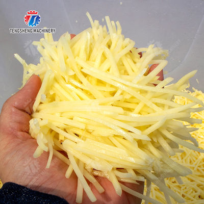 Potatoes and round tuber crops Carrots and longitudinal root vegetables Potato Carrot radish Taro Sweet potato Yam High Speed Shreds Cutting machine