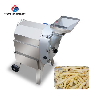 Fruit Vegetable Dicer Machine Cassava interchangeable blades Slicing chips