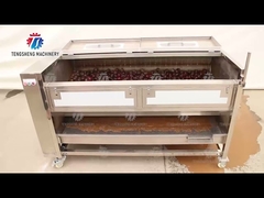 Heavy Duty Potato Washing And Peeling Machine High Speed